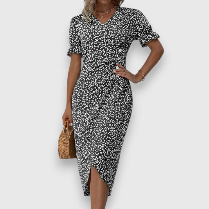 Tessina – Elegantti Kukallinen Mekko