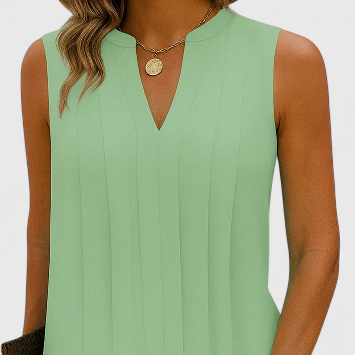 Clarhild™ | Elegantti Imarteleva Mekko V-pääntiellä