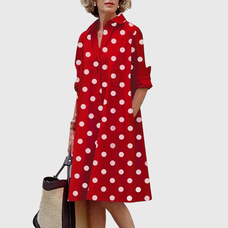 Paige™ - Tyylikäs Mekko Taskuilla