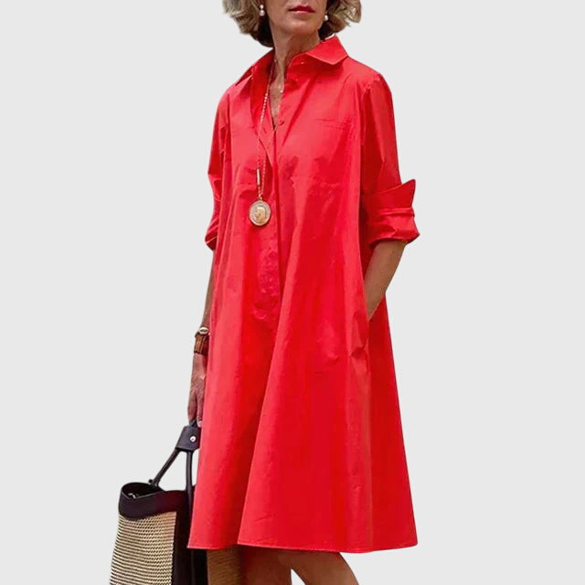 Paige™ - Tyylikäs Mekko Taskuilla