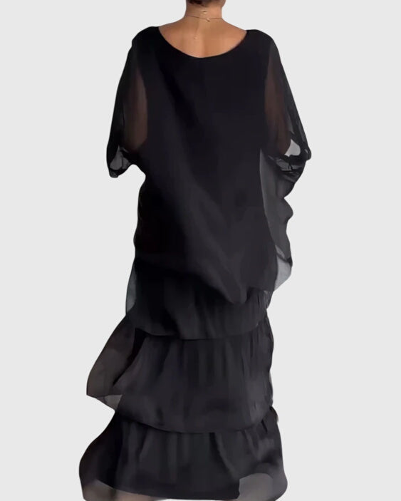 Susan™ | Pitkä ja Valoisa Elegantti Mekko