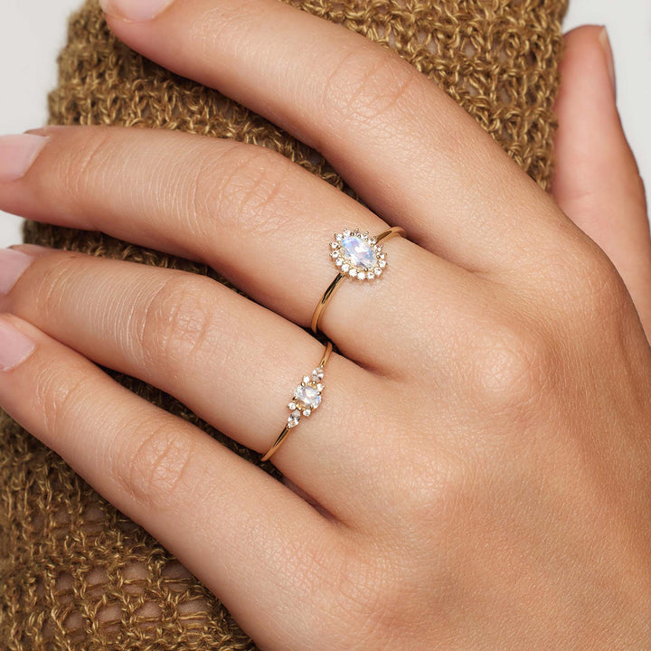 Lioravelle | Violetti Timanttisormus 18k Kulta