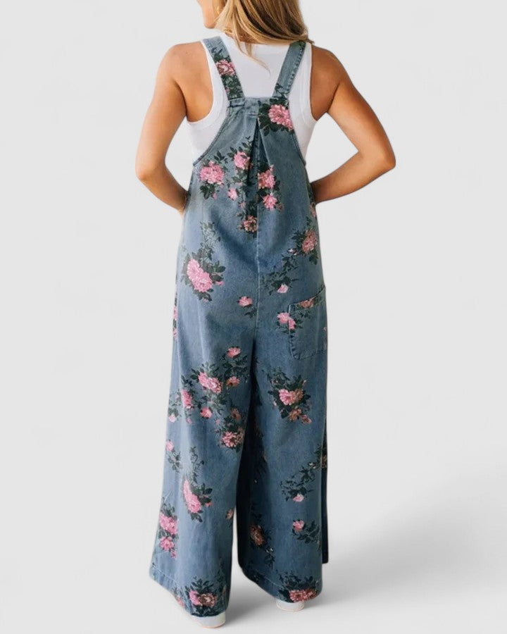 Mona™ | Elegantti Denim Overall