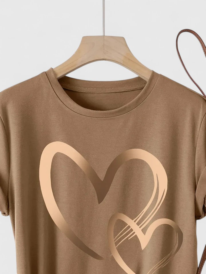 Ivanelle | Mukava Lyhythihainen T-paita