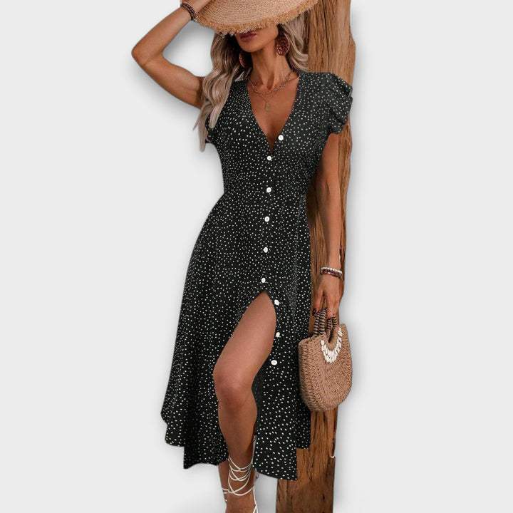 Maribeth | Tyylikäs A-linjainen Mekko