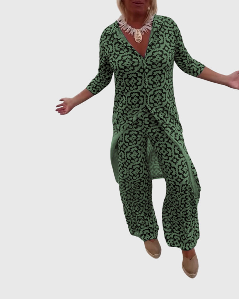 Gabriella™ | Elegantti Vintage Kaksiosainen Setti